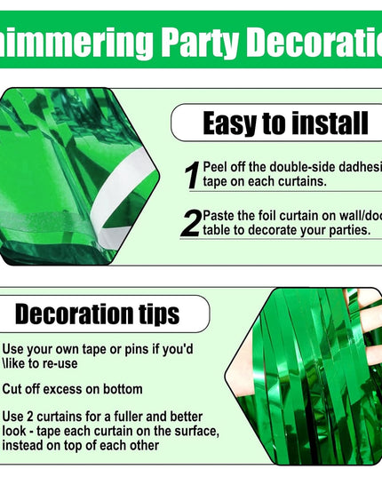 Perdea Franjurata, Model Decor Petrecere, pentru Fundal de Poze, Amenajare Colorata a Petrecerii, Dimensiune