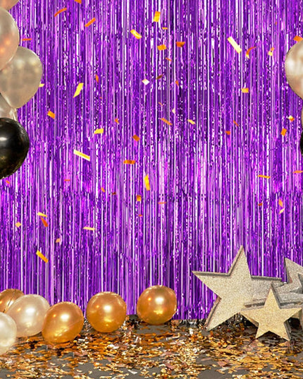 Perdea Franjurata, Model Decor Petrecere, pentru Fundal de Poze, Amenajare Colorata a Petrecerii, Dimensiune