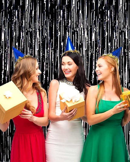 Perdea Franjurata, Model Decor Petrecere, pentru Fundal de Poze, Amenajare Colorata a Petrecerii, Dimensiune