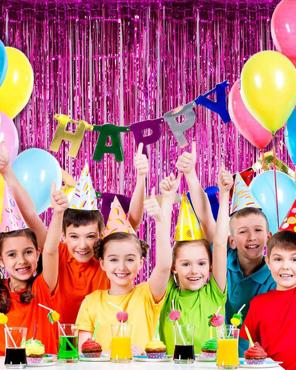 Perdea Franjurata, Model Decor Petrecere, pentru Fundal de Poze, Amenajare Colorata a Petrecerii, Dimensiune