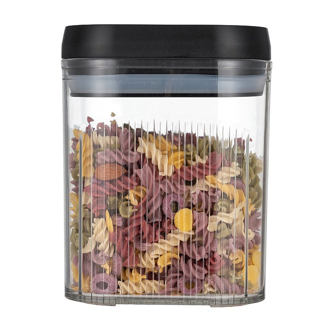 de Depozitare Alimente, tip Container, 1.9L,Recipiente pentru Cereale in Bucatarie, Transparente cu Capac