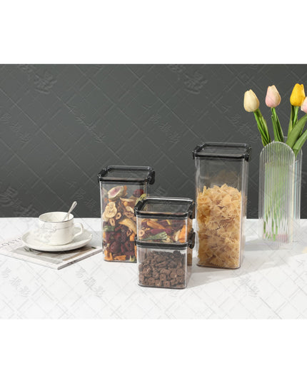 Recipient din Plastic, pentru Alimente/Obiecte, Inchidere Ermetica,1800 ml