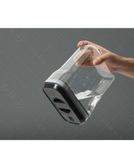 Recipient din Plastic, pentru Alimente/Obiecte, Inchidere Ermetica Rotire 90 grade, 2l