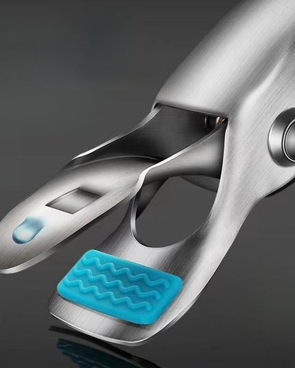 Clema pentru Boluri, Anti-Alunecare, din Otel Inoxidabil si Silicon, de Uz Casnic, Rezistent la Temperaturi Inalte