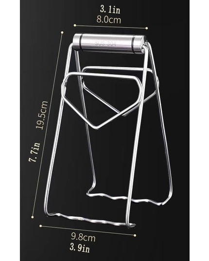 Clema pentru Boluri, Anti-Alunecare, din Otel Inoxidabil, Extindere, pentru Oale, Tigai, de Uz Casnic, Rezistent la Temperaturi Inalte