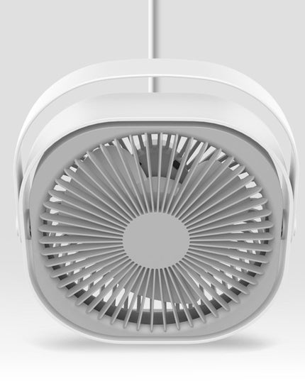 Mini ventilator pentru birou cu usb, rotire 360 grade, 3 viteze, 4000 mA