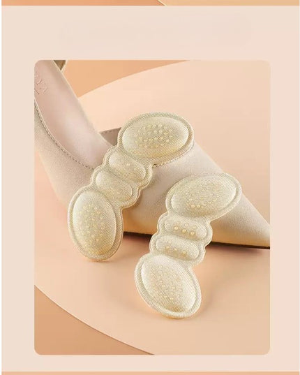 2 Branturi cu Pernute pentru Calcai, Suport Interior pentru Incaltaminte, Marime Universala, Aderent pe Piele