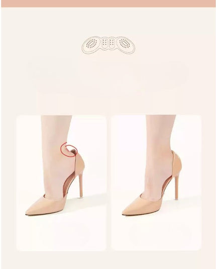 2 Branturi cu Pernute pentru Calcai, Suport Interior pentru Incaltaminte, Marime Universala, Aderent pe Piele