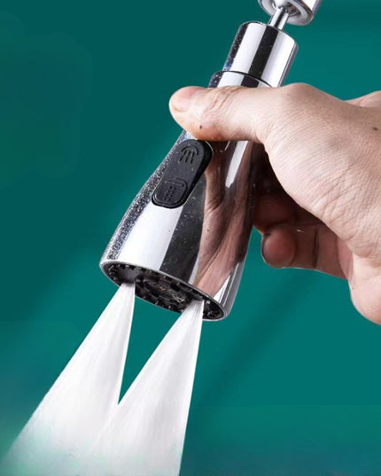 Extensie Robinet Bucatarie, Universal, 3 Moduri de Curgere Apa, Otel Inoxidabil, Rotire 360 de Grade, Cap Pivotant, Adaptor Baterie Bucatarie