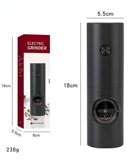 Rasnita Electrica pentru Cafea si Condimente, Cutit de Macinare din Otel Inoxidabil, Incarcare cu Baterii, Optiuni Diferite de Macinare, Usor de Manevrat