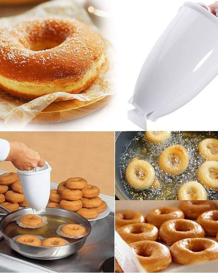 Accesoriu de Bucatarie pentru Gogosi, Dozator pentru Aluat, Dispozitiv Manual, Forma de Gogosi, pentru Gatit