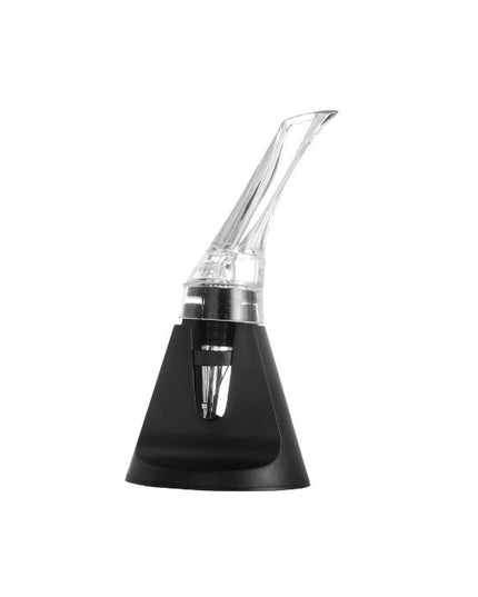Aerator cu Turnator de Vin 2in1, Decantare, Anti-Picurare, Fara Scurgere