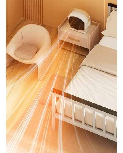 Aeroterma cu Incalzire Ceramica PTC, din ABS, Oprire Automata, Protectie Supraincalzire, 700/1200W, 220V