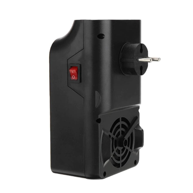 Mini Aeroterma Puternica Portabila Putere 1000W, Mini radiator electric cu Display LCD, efect de semineu si flacara, cu telecomanda