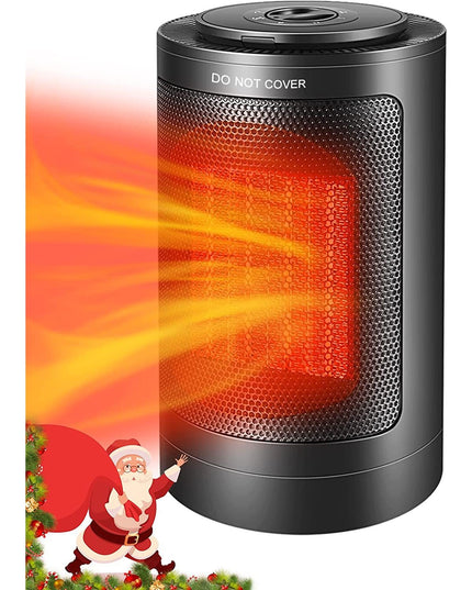 Aeroterma / Radiator ceramic PTC-1500K1, 1500 W, 2 trepte de putere, termostat reglabil