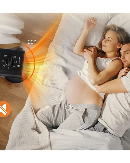 Aeroterma / Radiator 1200 W, 2 trepte de putere, termostat reglabil