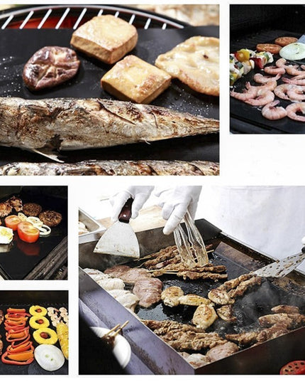 4 Folii Antiaderente din Teflon, Multifunctionale, Rezistente la Apa si Temperaturi Ridicate, pentru Gratar, Cuptor, BBQ Grill