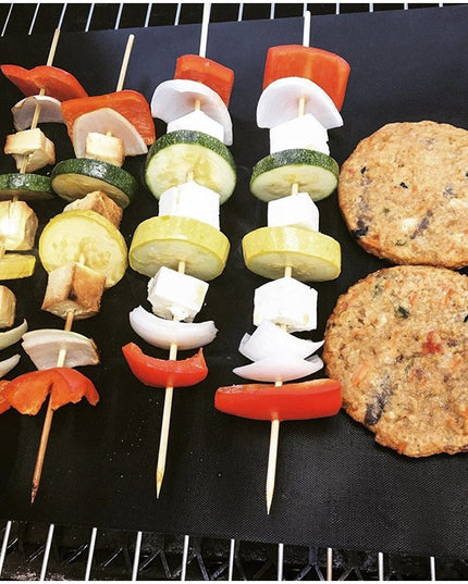 4 Folii Antiaderente din Teflon, Multifunctionale, Rezistente la Apa si Temperaturi Ridicate, pentru Gratar, Cuptor, BBQ Grill