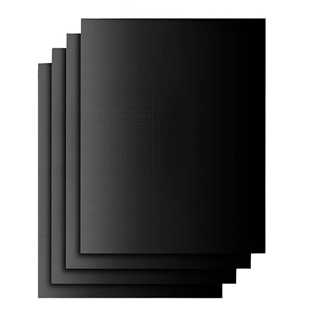 4 Folii Antiaderente din Teflon, Multifunctionale, Rezistente la Apa si Temperaturi Ridicate, pentru Gratar, Cuptor, BBQ Grill