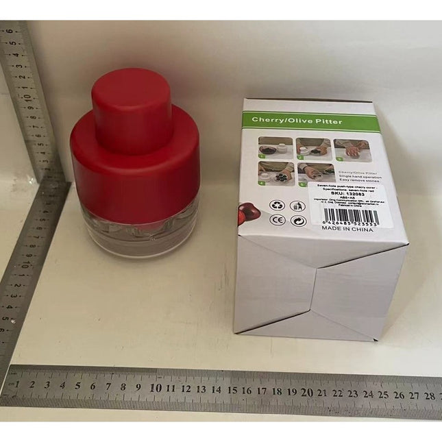 Dispozitiv de Scos Samburi, Manual, cu 7 Gauri, pentru Cirese,din ABS