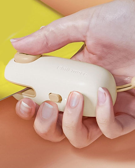 Aparat de Sigilat Ambalaje, Incarcare USB Tip C, 400 mAh,Model Ursulet