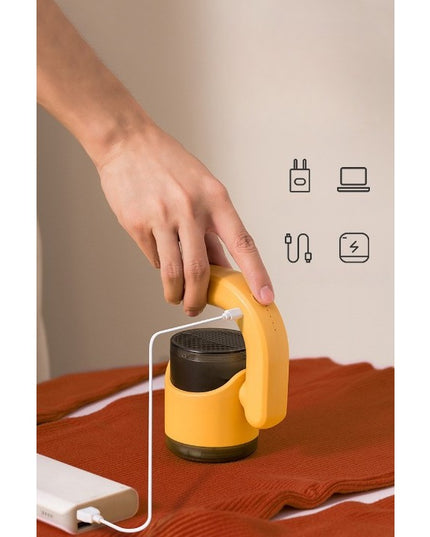 Aparat Pentru Curatat Scame, Par Si Praf, cu LED, Pentru Diferite Tipuri De Material, Cu Lame Din Otel Inoxidabil, Compartiment de Depozitare, Maner Reglabil