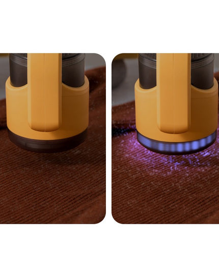 Aparat Pentru Curatat Scame, Par Si Praf, cu LED, Pentru Diferite Tipuri De Material, Cu Lame Din Otel Inoxidabil, Compartiment de Depozitare, Maner Reglabil