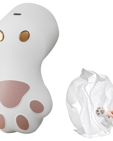 Aparat pentru Curatat Scame, Par Si Praf, Pentru Diferite Tipuri De Material, Incarcare USB Type-C, Model Labuta de Pisica