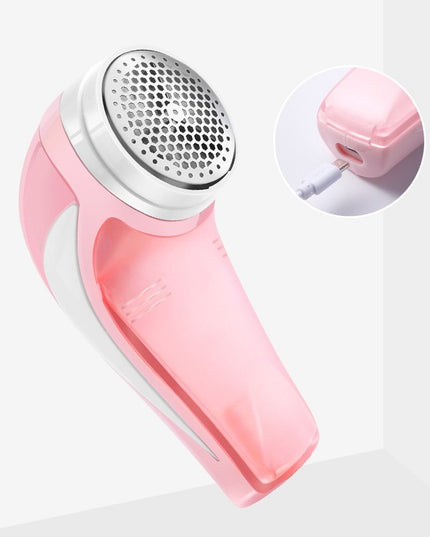 Aparat Pentru Curatat Scame, Par Si Praf, Pentru Diferite Tipuri De Material, Cu Lame Din Otel Inoxidabil, Incarcare Prin USB Type-C, Cu Perie De Curatare si Cablu USB Incluse