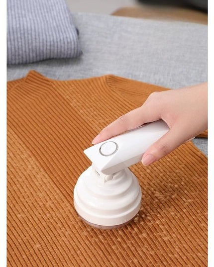 Aparat Pentru Curatat Scame, Par Si Praf, Trimmer pentru Diferite Tipuri De Material, Cu Lame Din Otel Inoxidabil, Maner Flexibil, Incarcare Prin USB