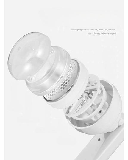 Aparat Pentru Curatat Scame, Par Si Praf, Trimmer pentru Diferite Tipuri De Material, Cu Lame Din Otel Inoxidabil, Maner Flexibil, Incarcare Prin USB