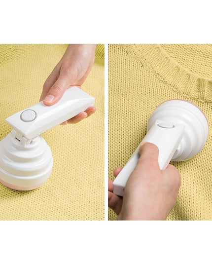 Aparat Pentru Curatat Scame, Par Si Praf, Trimmer pentru Diferite Tipuri De Material, Cu Lame Din Otel Inoxidabil, Maner Flexibil, Incarcare Prin USB