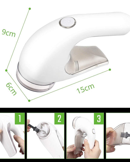 Aparat Pentru Curatat Scame, Par Si Praf, Trimmer pentru Diferite Tipuri De Material, Cu Lame Din Otel Inoxidabil, Maner Ergonomic, Incarcare Prin USB