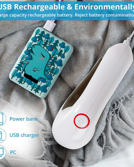 Aparat Pentru Curatat Scame, Par Si Praf, Trimmer pentru Diferite Tipuri De Material, Cu Lame Din Otel Inoxidabil, Maner Ergonomic, Incarcare Prin USB