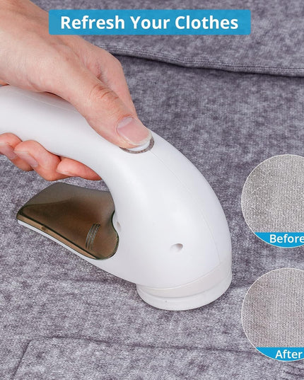 Aparat Pentru Curatat Scame, Par Si Praf, Trimmer pentru Diferite Tipuri De Material, Cu Lame Din Otel Inoxidabil, Maner Ergonomic, Incarcare Prin USB