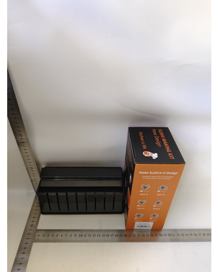 Aparat pentru Sushi, 7 Accesorii pentru Sushi, Ofera 3 Forme de Design, Rotund, Triunghi, Inimioare