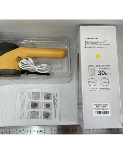 Aparat Scame si Par Haine, Electric, USB inclus, Periuta Curatare, pentru Diferite Tesaturi, 3 Trepte