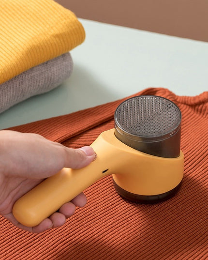 Aparat Scame si Par Haine, Electric, USB inclus, Periuta Curatare, pentru Diferite Tesaturi, 3 Trepte