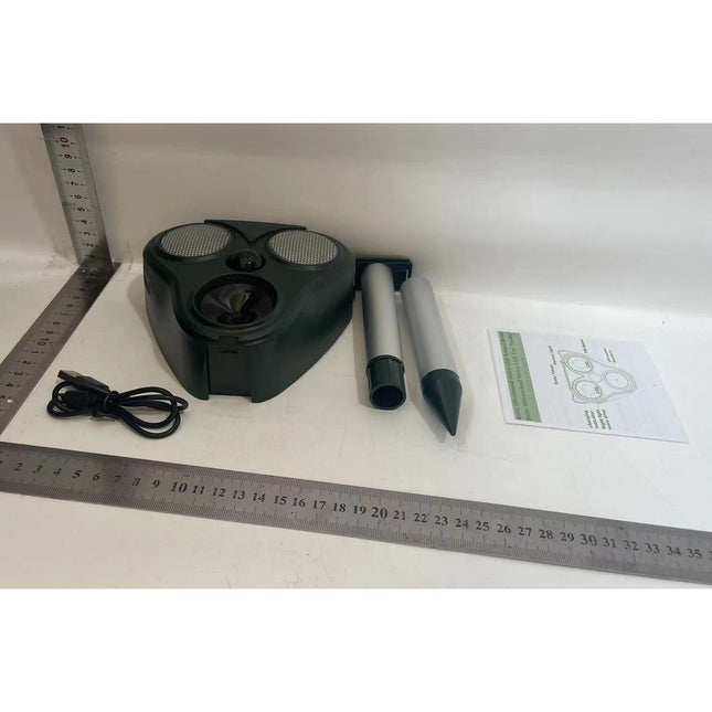 Aparat Solar LED cu Ultrasunete, Repelent pentru Animale Mari si Mici, Lumina Rosie si Alba, Anti Rozatoare, Anti Insecte, Frecventa 13.5KHZ-65 KHZ, Senzor PIR