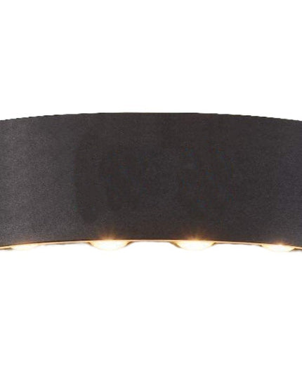 Aplica pentru Perete, Interior/Exterior, Rezistenta la Umezeala, 8 W, Aluminiu