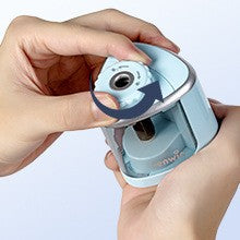 Ascutitoare Electrica Semi-Automata, din Plastic, Baterii 2 x AA (neincluse)