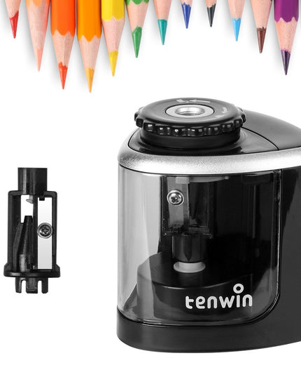 Ascutitoare Electrica Semi-Automata, din Plastic, Baterii 2 x AA (neincluse)