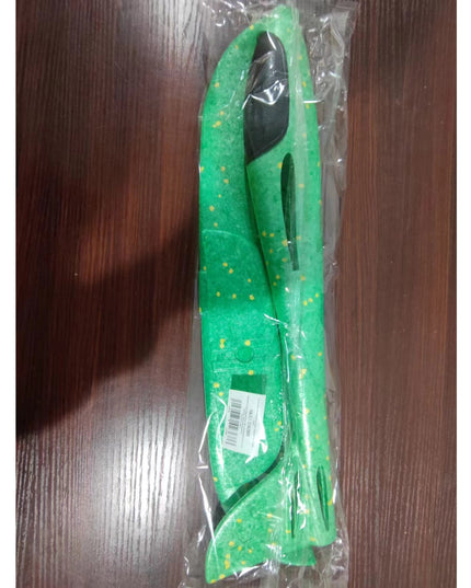 Avion planor din polistiren in punga , lungime 47 cm ,