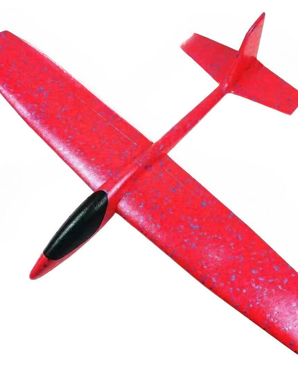 Avion Planor din Polistiren, Lungime 84 cm , Jucarie Recreativa, Cascadorii