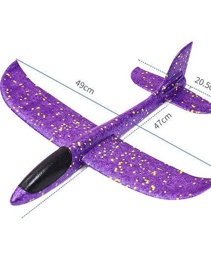 Avion Planor, Simplu, din Poliester, 48 cm