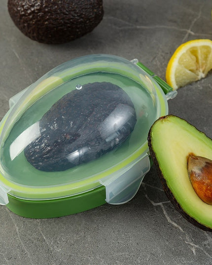Recipient de Depozitare Avocado, Etans, pentru Frigider, din Plastic, Mentinere Proaspata,