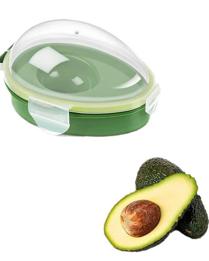 Recipient de Depozitare Avocado, Etans, pentru Frigider, din Plastic, Mentinere Proaspata