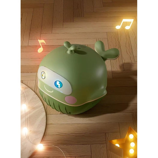 Olita 2in1, Model Balena, cu Reductor WC, din Plastic, cu Muzica si Lumini