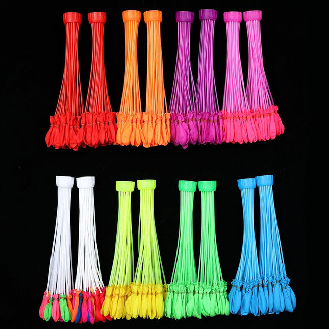 Baloane de Apa pentru Distractii, Baloane cu Umplere Rapida, Baloane de Lupta cu Apa, 111 bucati, din Emulsie