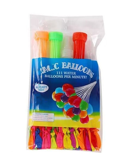 Baloane de Apa pentru Distractii, Baloane cu Umplere Rapida, Baloane de Lupta cu Apa, 111 bucati, din Emulsie